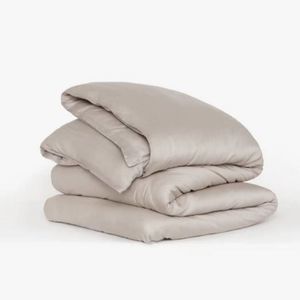 Buffy Breeze Eucalyptus Duvet Cover Full / Queen: 90" x 90" Dark Gray  $149 MSRP